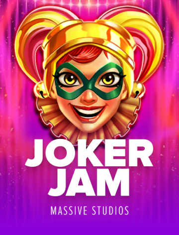 Slot de joker con colores intensos y guiños de jackpot